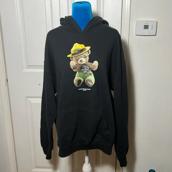 Cape Cod Hooded Sweatshirt Camp Flog Gnaw Carnival Teddy Bear Hoodie
